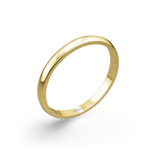 Knife-Edge Wedding Ring