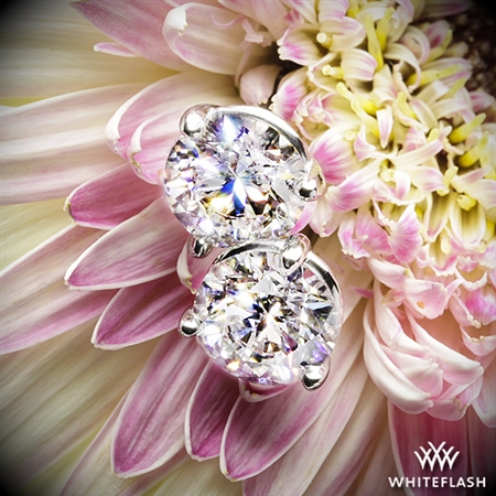 3 Prong Diamond Earrings