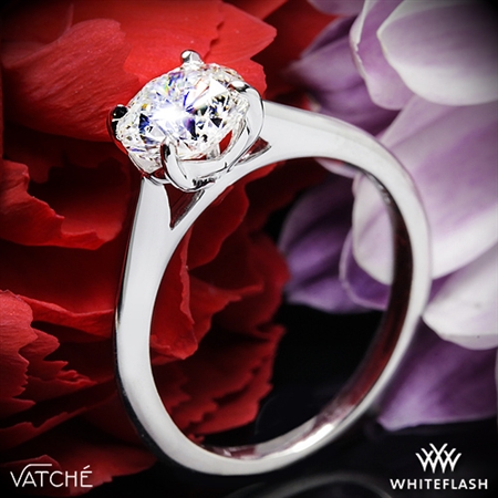 Vatche 1522 Bliss Solitaire Engagement Ring