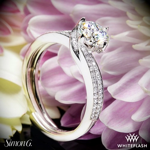 Simon G. MR1939 Fabled Diamond Engagement Ring