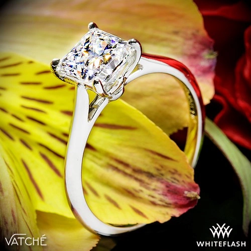 Vatche 1520 Lyric Solitaire Engagement Ring for Princess