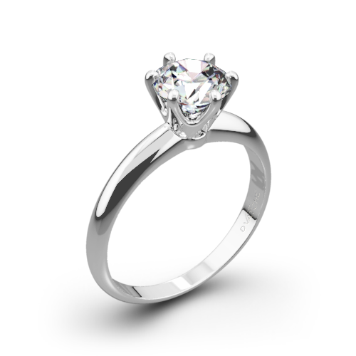 Vatche U-113 6-Prong Solitaire Engagement Ring