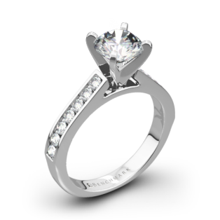 Benchmark HCC2 Channel-Set Diamond Engagement Ring