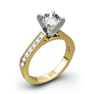 Benchmark HCC2 Channel-Set Diamond Engagement Ring