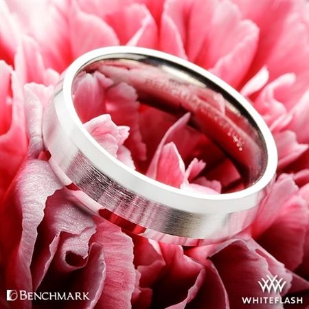Benchmark Mirror Edge Wedding Ring
