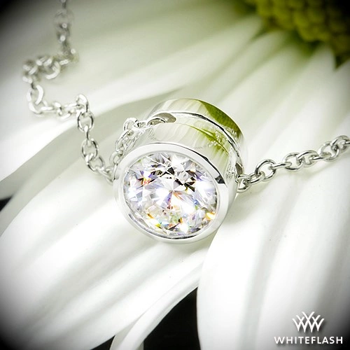 Full Bezel Diamond Pendant