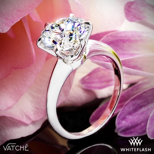 Vatche U-113 6 Prong Engagement Ring