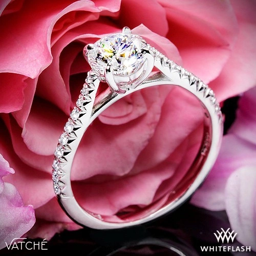 Vatche 1535 Melody Diamond Engagement Ring