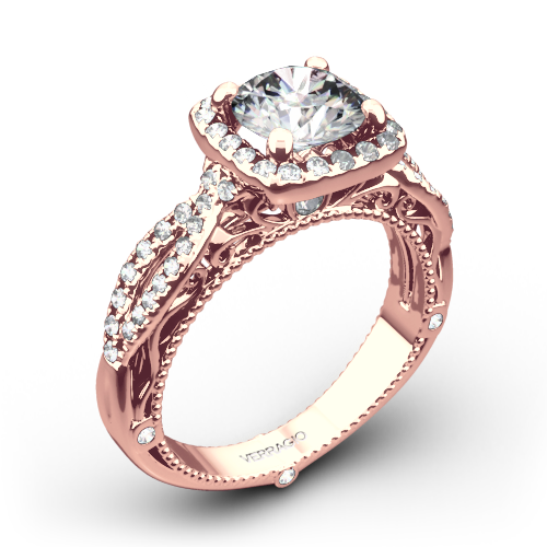 Verragio Venetian Lido AFN-5005CU-2 Cushion Halo Diamond Engagement Ring