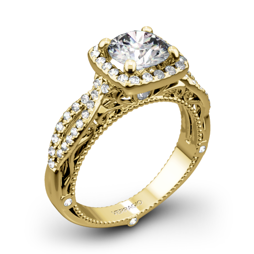 Verragio Venetian Lido AFN-5005CU-2 Cushion Halo Diamond Engagement Ring