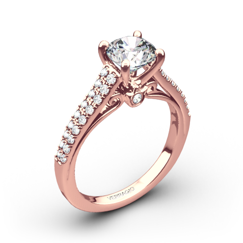 Verragio ENG-0382R Double Pave Diamond Engagement Ring