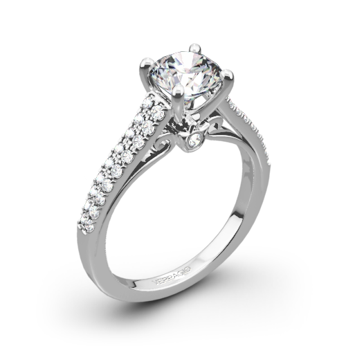 Verragio ENG-0382R Double Pave Diamond Engagement Ring