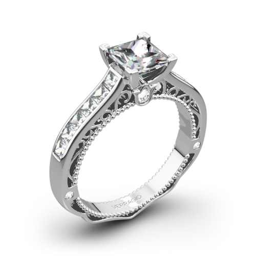 Verragio Princess Channel-Set Diamond Engagement Ring | 1847