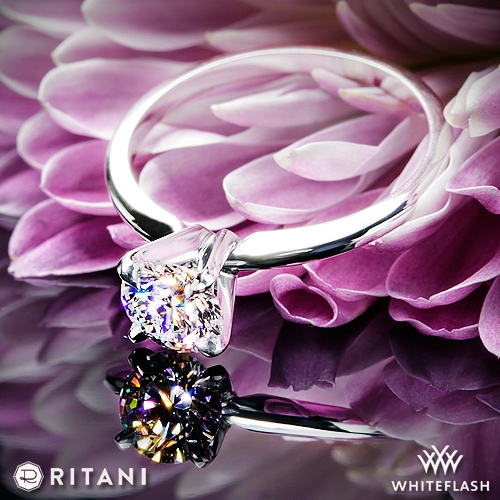 Ritani 1RZ7286 Solitaire Engagement Ring