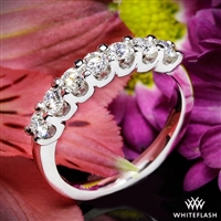 Annette's U-Prong 7 Stone Diamond Wedding Ring