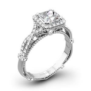 Verragio Parisian DL-106P Twisted Diamond Engagement Ring for Princess