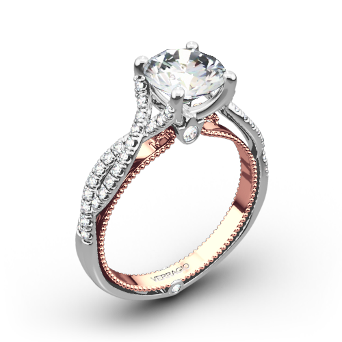 Verragio ENG-0421R-2T Twisted Two-Tone Diamond Engagement Ring