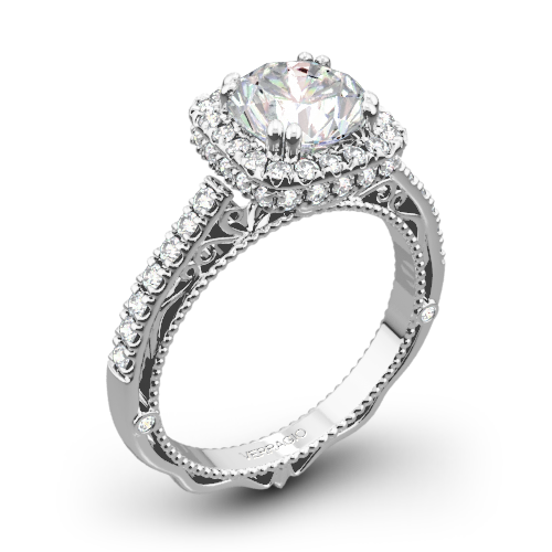 Verragio Venetian Lace AFN-5053CU-4 Halo Diamond Engagement Ring