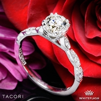 Tacori 57-2RD Sculpted Crescent Diamond Engagement Ring