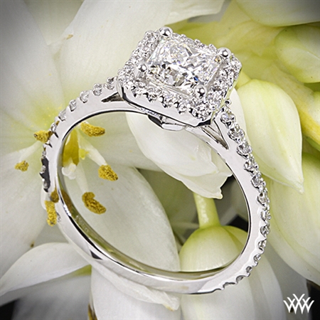 Amphora Diamond Engagement Ring for Princess