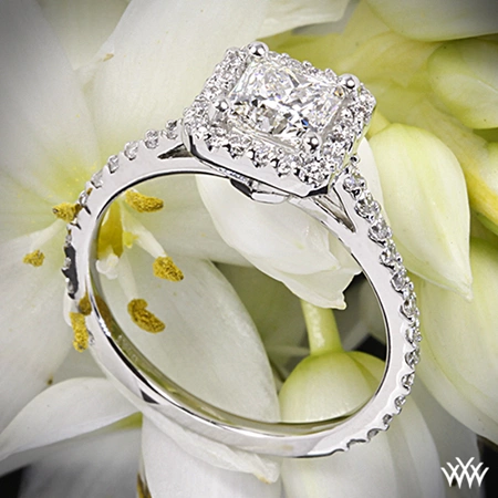 Amphora Diamond Engagement Ring for Princess