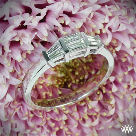 'Baguette' Diamond Wedding Ring