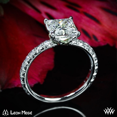 'Lotus Princess' Diamond Engagement Ring by Leon Mege