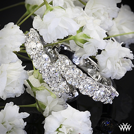 Shared-Prong Diamond Hoop Earrings
