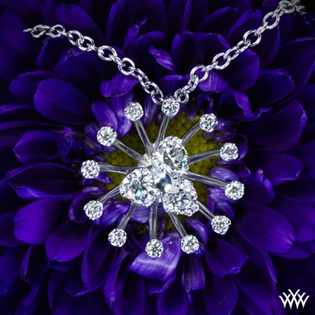 'Star Cluster' Diamond Pendant by Zydo