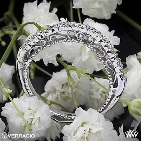 Verragio Venetian Centro AFN-5020W-1 Arch Diamond Wedding Ring