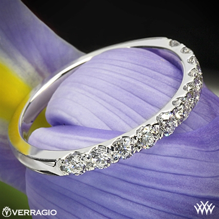 Verragio ENG-0352W Prong Set Diamond Wedding Ring