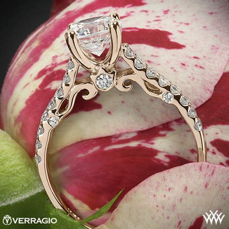 Verragio INS-7035 Dual Row Shared-Prong Diamond Engagement Ring