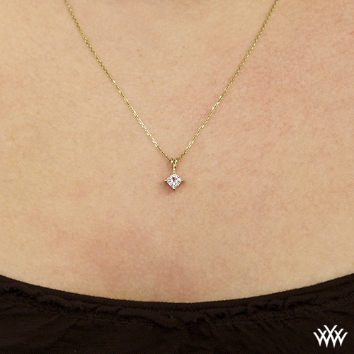 4 Prong Princess Pendant Setting | 1775
