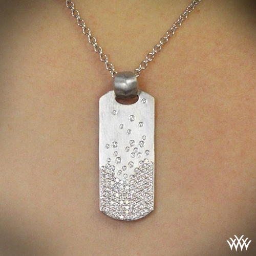 Dog tags with diamonds shop