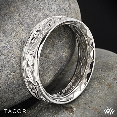 Tacori 104-6 Sculpted Crescent Eternity Wedding Ring