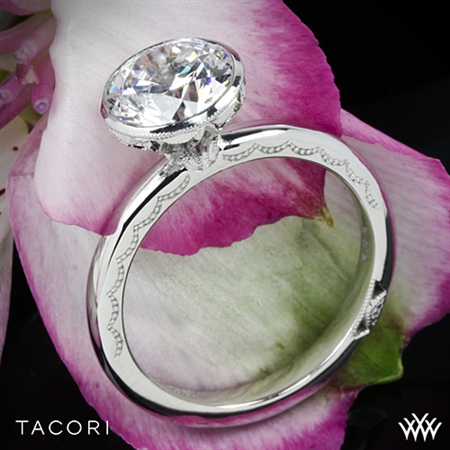 Tacori 300-25RD Starlit Classic Bezel Solitaire Engagement Ring