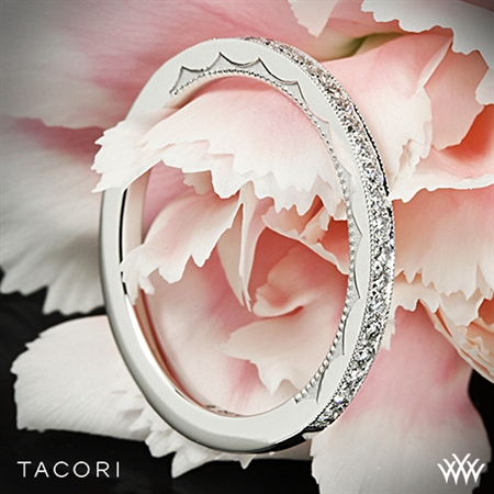 Tacori 41-15 Sculpted Crescent Diamond Wedding Ring