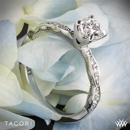 Tacori 46-2RD Sculpted Crescent Diamond Engagement Ring