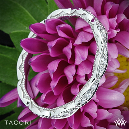 Tacori 46-25ET Sculpted Crescent Eternity Diamond Wedding Ring