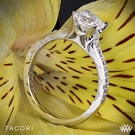 Tacori 58-2RD Sculpted Crescent Grace Diamond Engagement Ring
