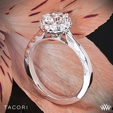 Tacori 59-2RD Sculpted Crescent Harmony Solitaire Engagement Ring