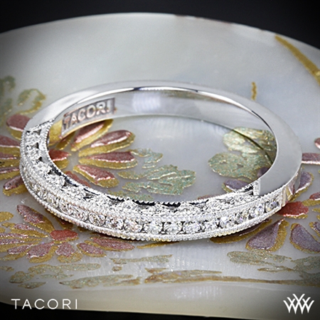 Tacori HT2326SMB Classic Crescent Illuminate Diamond Wedding Ring