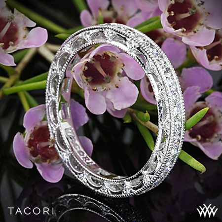 Tacori HT2510B Reverse Crescent Eternity Star Diamond Wedding Ring