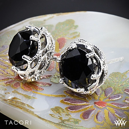 Tacori SE10519 Black Lightning Onyx Earrings