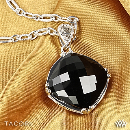 Tacori Classic Rock Black Onyx Pendant | 2968 Tacori Classic Rock Black Onyx Pendant | 2968