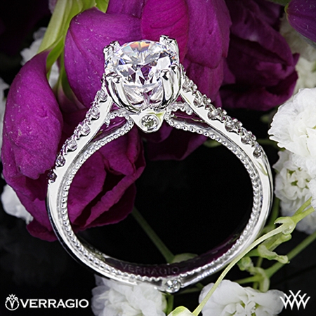 Verragio ENG-0414R Dual Claw Diamond Engagement Ring