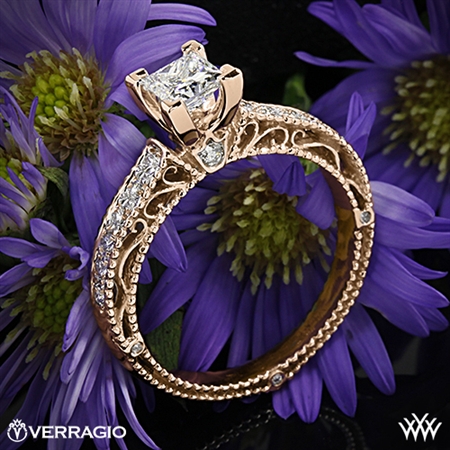 Verragio Venetian Lido AFN-5001P-2 Diamond Engagement Ring for Princess