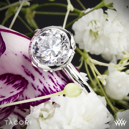 Tacori radiant deals cut engagement rings
