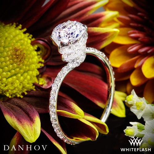 Danhov AE107 Abbraccio Diamond Engagement Ring