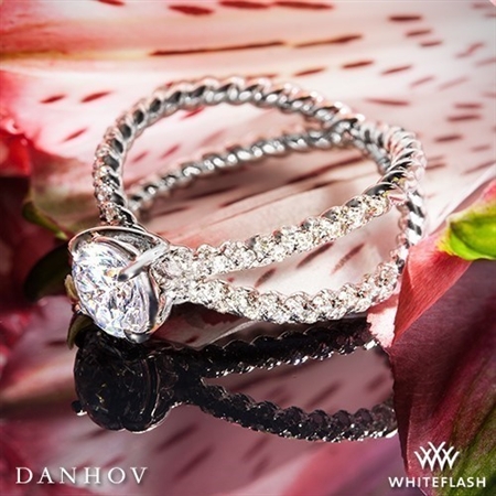 Danhov ZE185H Eleganza Diamond Engagement Ring